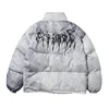 Hip Hop Jacket Parka Graffiti printing Streetwear Men Windbreaker Harajuku Winter Padded Jacket Coat Warm Outwear Zipper 2022 ► Photo 2/6