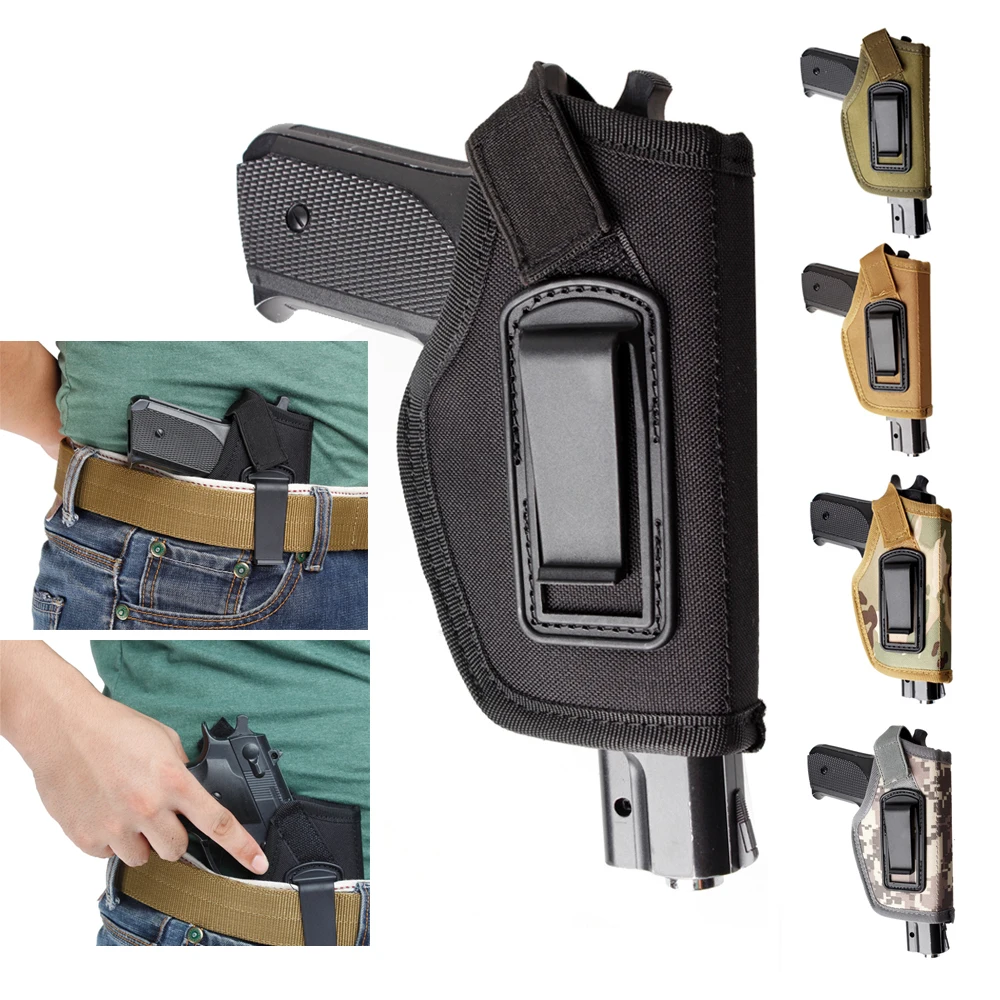Подходит для GLOCK 17 19 22 23 32 33 Ругер нейлоновая кобура для пистолета внутри пояс IWB скрытый чехол для пистолета