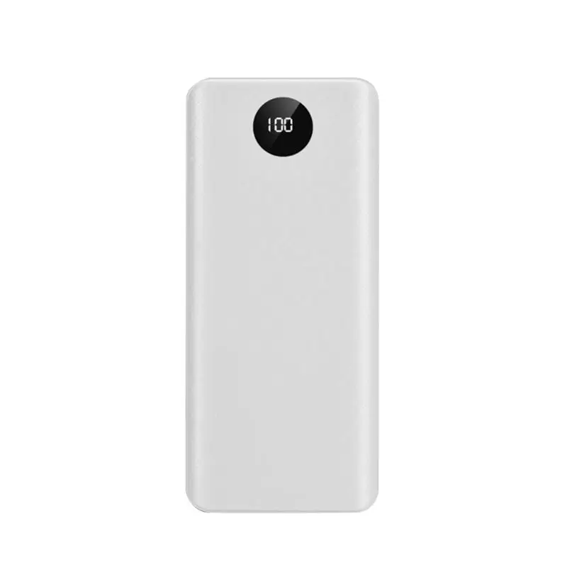 DIY QC 3,0 чехол для зарядного устройства Быстрая зарядка 3,0 внешняя батарея 18650 Быстрая зарядка коробка набор аксессуаров - Цвет: White