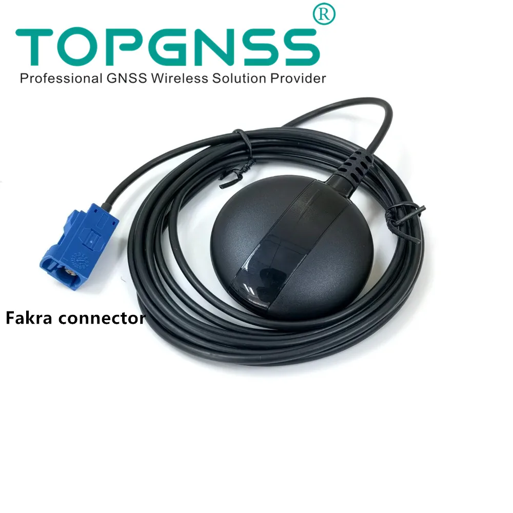 ГЛОНАСС + GPS-антенна TOPGNSS Fakra MFD2 RNS2 RNS 510 MFD3 RNS-E для VW Skoda Benz Audi A3/A4/A6/TT | Автомобили и
