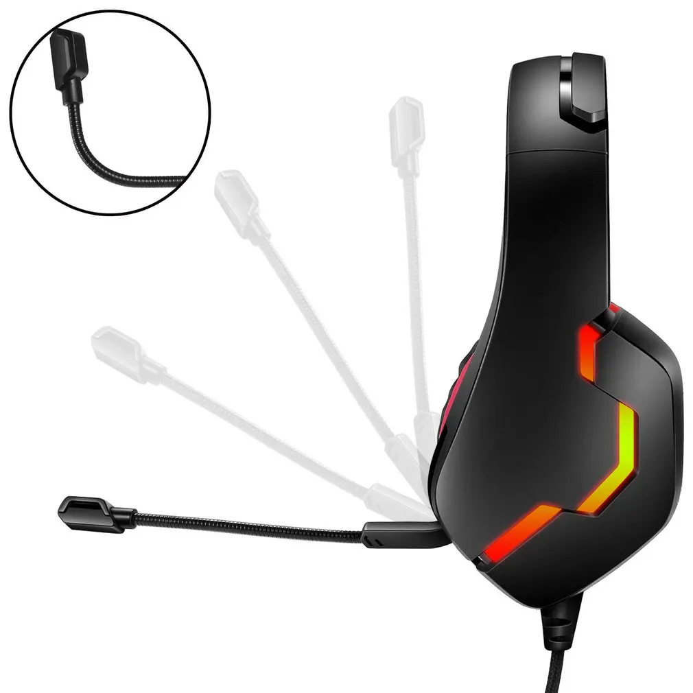 J10 Gaming Headsets Stereo High Definition Over Head Gaming Headphone Noise Canceling Gaming Headphone