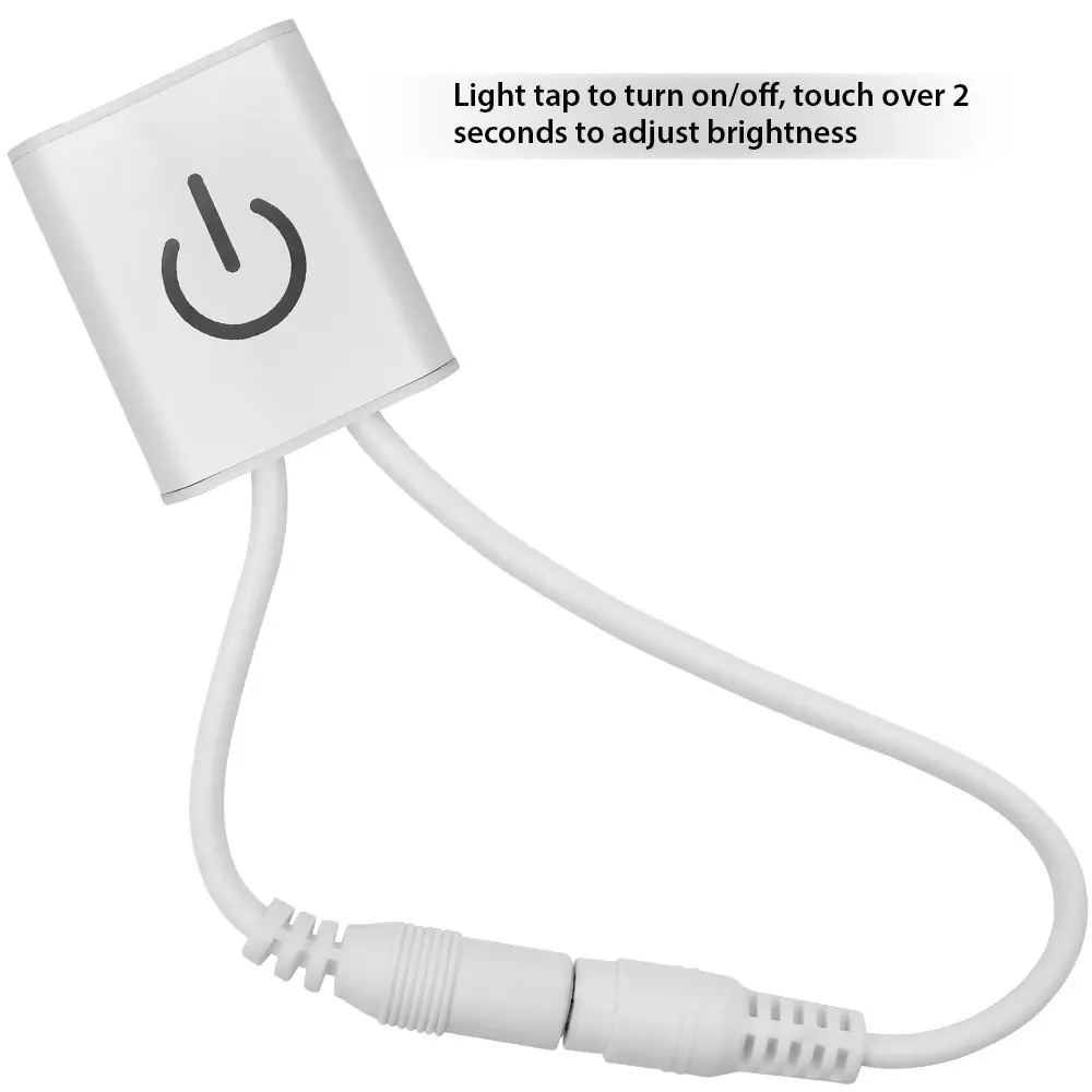 ITouch светодиодный диммер контроллер сенсорного 12 В 3A с памятью на 5050 5630 3528 светодиодный полосы света одного цвета контроллер 12 В 24 В