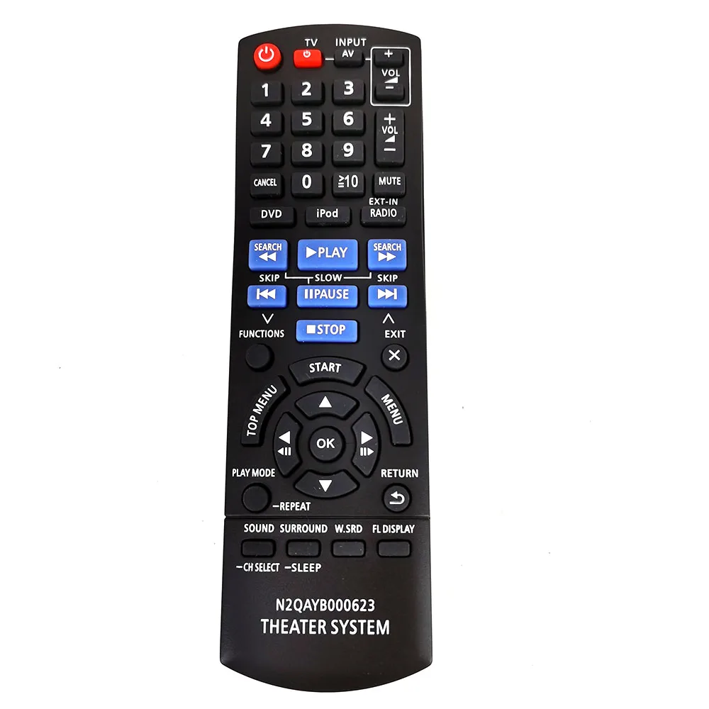 

New Replacement N2QAYB000623 For Panasonic Home Theater System Remote Control SA-XH150 SC-PT470 SC-PT475 Fernbedienung