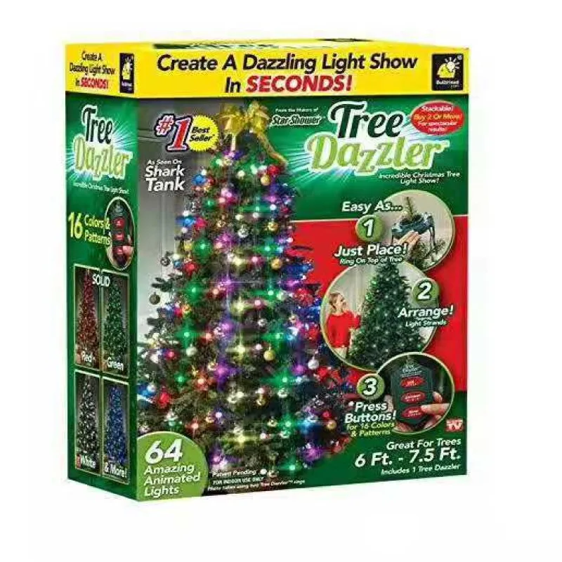 

Christmas Tree LED Garland Light Color Night Lights Garden Decorated Christmas Tree Decorated Lights String LED Holiday Lights