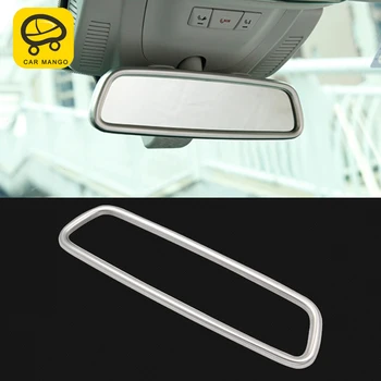 

CarManGo For Mercedes Benz R-Class 2014-2017 Car Styling Inner Rearview Mirror Cover Trim Frame Sticker Interior Accessories