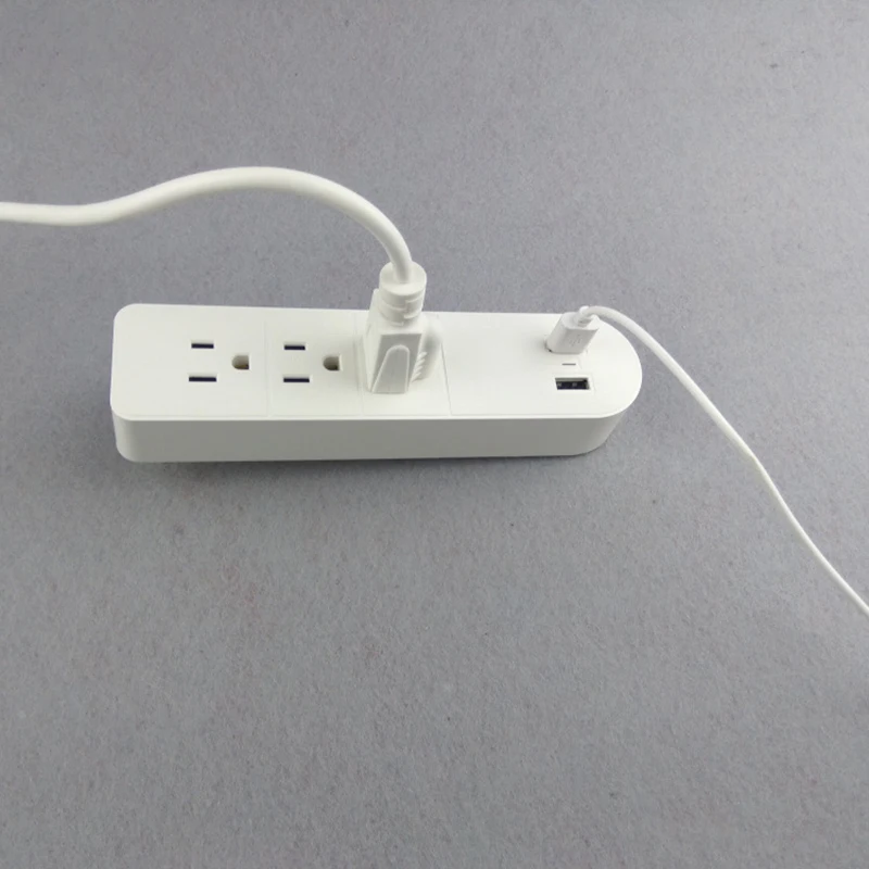 Двойной 2 usb порта электрическое Зарядное устройство Док-станция питания AC/DC адаптер питания розетка панель пластина США вилка многофункциональное устройство