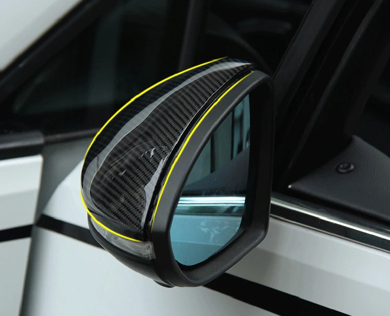 Для KIA K3 2019 2020 углеродное волокно ABS автомобильная боковая дверь защитная рамка