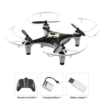 

2.4G 4 Channel 360 Degree Rotation RC Quadcopter One Key Return Remote Control Rechargeable Mini Gyro Headless Mode Gift Descend