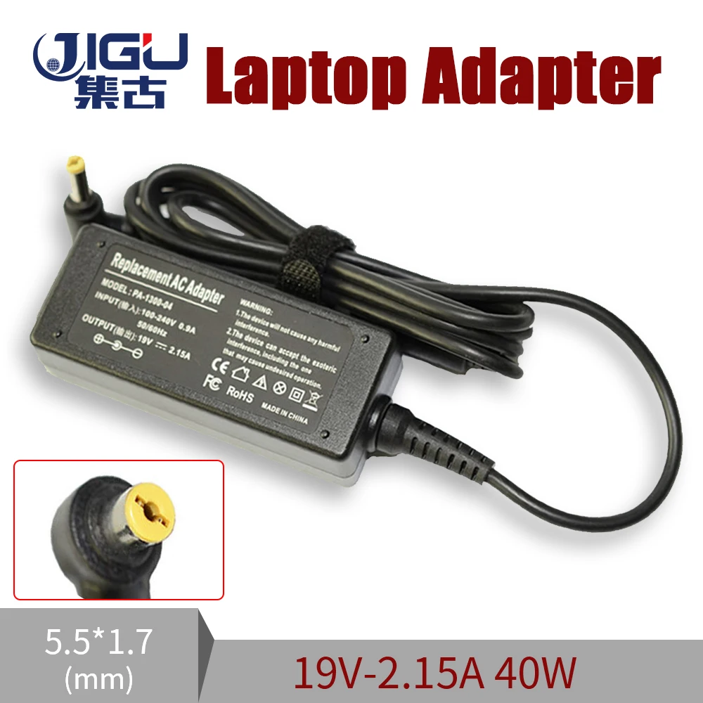 19V 2.15A 5.5 * 1.7MM 40W Replacement For Acer Laptop Input 100-240V free shipping AC Charger Power Adapter | Компьютеры и офис
