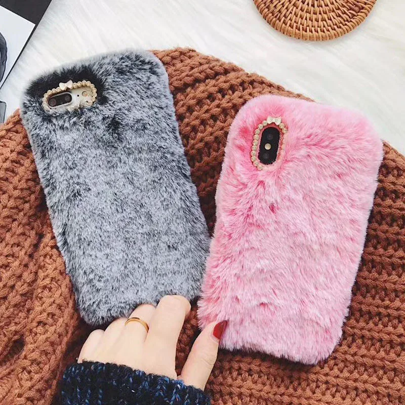 3D чехол из кроличьего меха для Samsung Galaxy A51 A71 A01 A50 A50S A70 A30 A20 A10 S M10 M20 S11 M40 A60 A40 A80 A20E