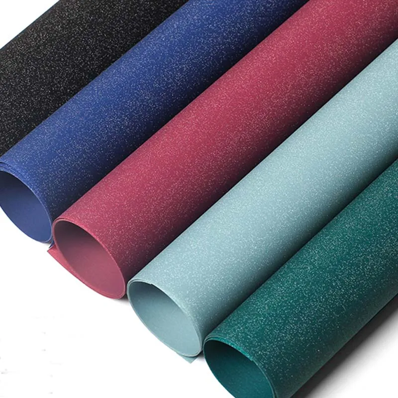 

Giltter Gift Packing Paper Flower Wrapping Shinning Paper Waterproof Paper For DIY Accessories X-mas New Year Gift Package