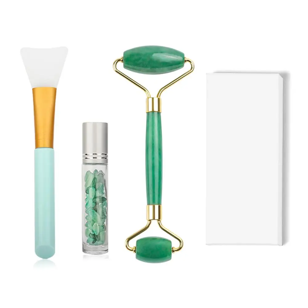 

Natural Quartz Facial Jade Roller Face Massager For Facial Lifting Wrinkle Remove Anti-Aging Skin Tightening Roller Skin Care