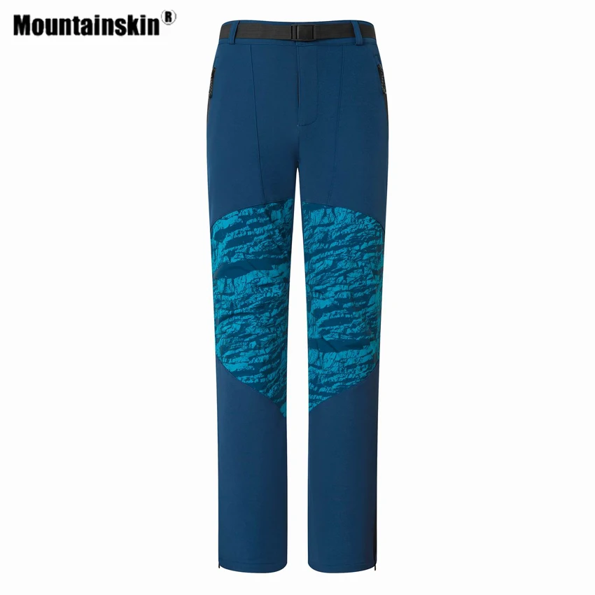 Горные мужские походные флисовые штаны, Зимние флисовые уличные спортивные ветрозащитные штаны для кемпинга, альпинизма, треккинга, мужские брюки VA585
