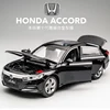Free shipping 1:32 Honda Accord model die-casting model sound and light car children's toy collectible boy birthday gift