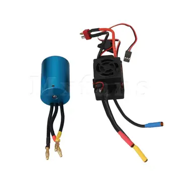 

Mxfans Blue 540 Brushless Electic Motor A580122+Brushless ESC for RC1:18 Car