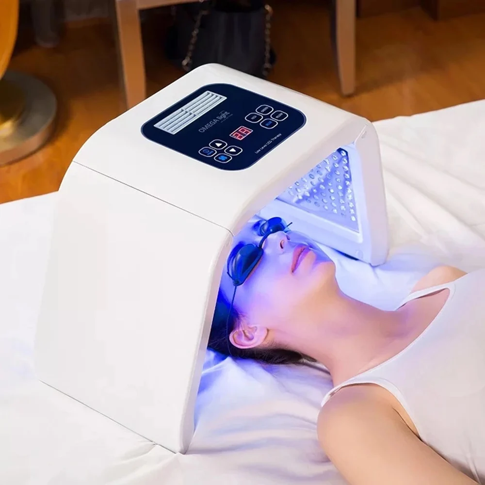  Professional 7 Colors PDF Led Mask Facial Light Therapy Skin Rejuvenation Device Spa Acne Remover A - 33047642493