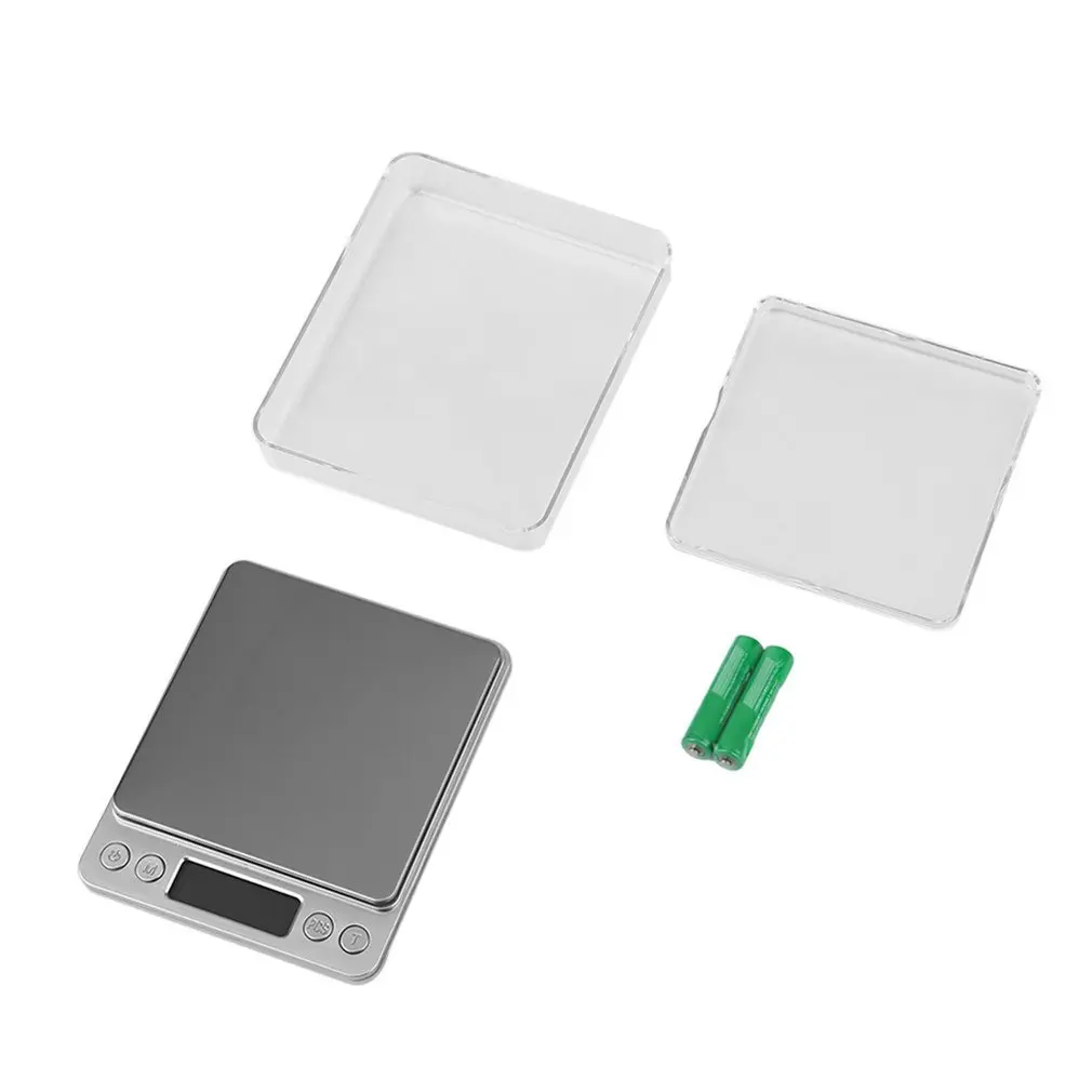 

500g/1000g/2000g/3000g x 0.1g Mini Portable Electronic Kitchens Food Diet Postcard Digital Pocket Scale Balance Weight Jewelry