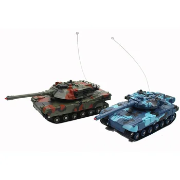 

Battling Long Lasting Toy Tank Remote Control Children Gift Small Size Rotatable Reaction Ability Lightweight Lighting Outdoors
