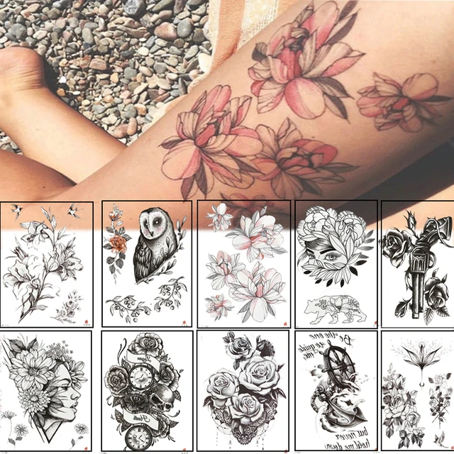 Manga Tatuadas - Tatuajes Temporales - AliExpress