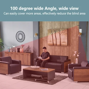 

Monitor Camera Wireless WiFi TF Card 100 Degrees Office HD Outdoor Motion Detection Portable Anti Theft Home Security Car Indoor