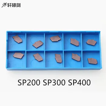 

10PCS SP200 SP300 SP400 PC9030X High quality slotting cutting lathe tool CNC turning lathe front cutting tool