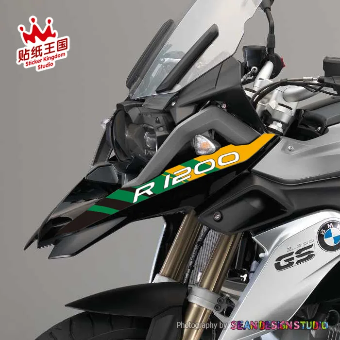 Для BMW моторrad R1200GS-LC 2013 комплект клюв крыло переводная картинка наклейка для мотоциклов Водонепроницаемая M 23 - Цвет: G