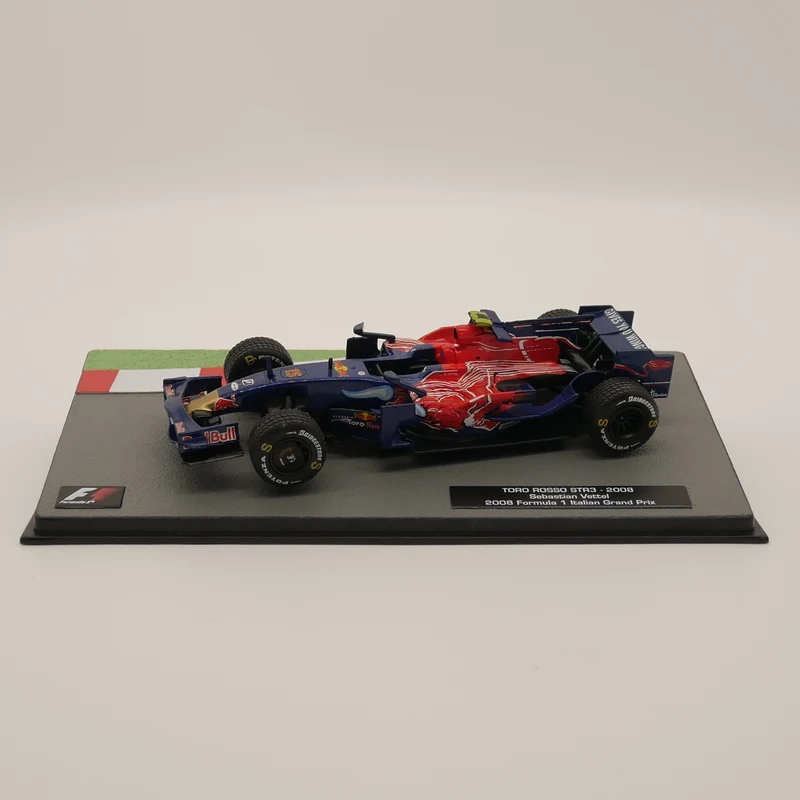 Модель гоночного автомобиля ixo 1:43 модель из сплава STR3 2008 Grand Prix sebastan Vettel|Наземный