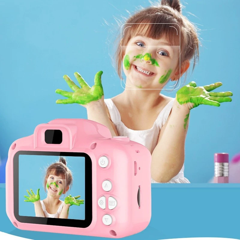 

Real Mini Camera Kids Toys 13.0MP 2 Inch HD Screen Digital Cameras Video Recorder Children Birthday Gift Funny Boys Girls Toys