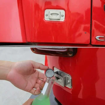 

License Plate Delete Bottle Opener For beer lover Accessories New Useful