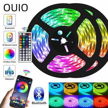 

Goodland RGB LED Strip Light 12V LED Lights Strip Ribbon RGB Tape Flexible Diode Tape with WiFi for Room TV Backlight