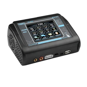 

Presale HTRC T150 AC/DC 150W 10A Touch Balance Smart Charger Discharger for LiPo LiHV LiFe Lilon NiCd NiMh Pb Battery