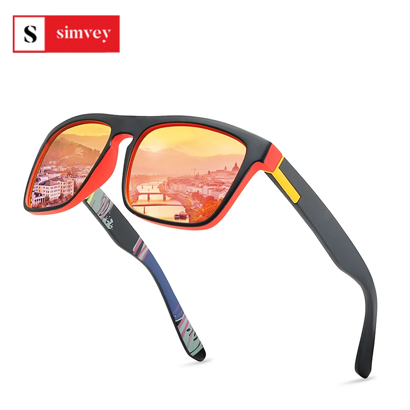 

Simvey 2020 Best Polarized Fishing Sunglasses for Men Designer Fashion Flat Top Golf Floating Sunglasses UV400 Protection