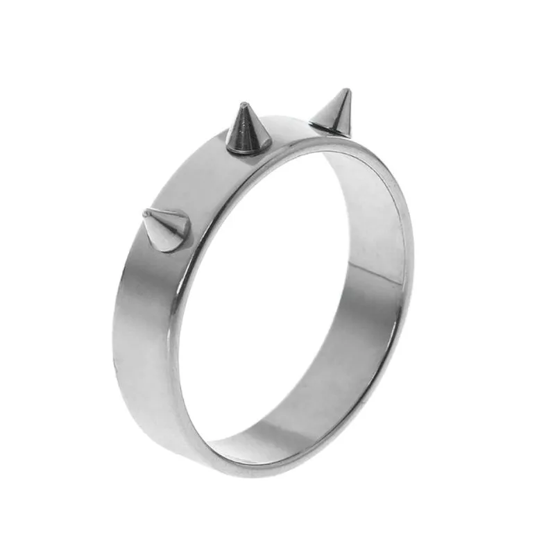 Anillo de Suministros de defensa personal de acero de tungsteno para hombre y mujer, herramienta de seguridad para supervivencia, 1 unidad