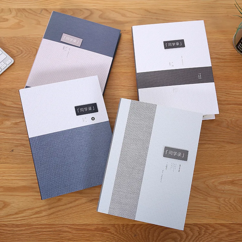 

A4 Alumni Book Creative Delicacy A4 Students Graduation Album Cool Graduation Address Book Loose-leaf Notebook Wholesale