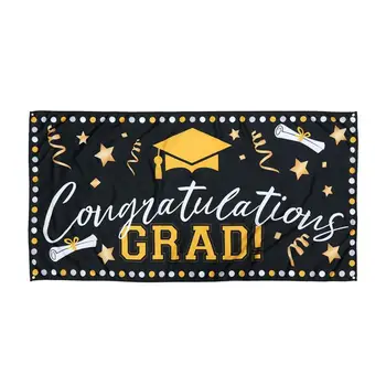 

2020 Graduation Banner Hanging Flag Beautiful Hanging Fashion Printed Decoration Hanging Flag Party Banner For Graduation