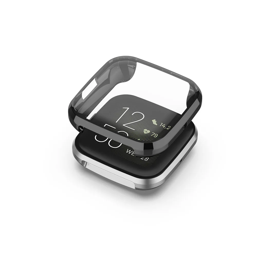 3 шт./компл. защитный чехол Чехол Рамка Покрытие чехол для часов для Fitbit Versa 2 Smartwatch циферблат чехол Аксессуары