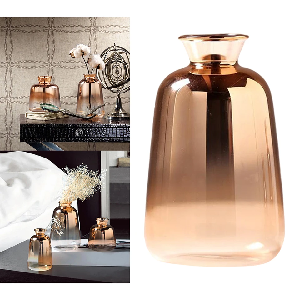 TREND FOR HOME Vaso per Fiori 25 cm Transparente Decorazioni per Interni Vaso da Interno Vaso Vetro Vasi Moderni da Interno Design per Decorazioni Casa, ⌀ 13.7 cm, 2834 ml, Leilani