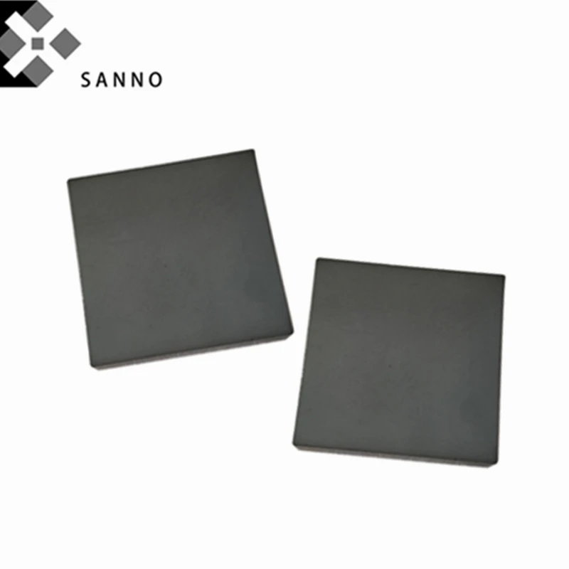 Silicon Carbide Sheet 40x40x1mm 100x100x20mm Wearresistant Ceramic