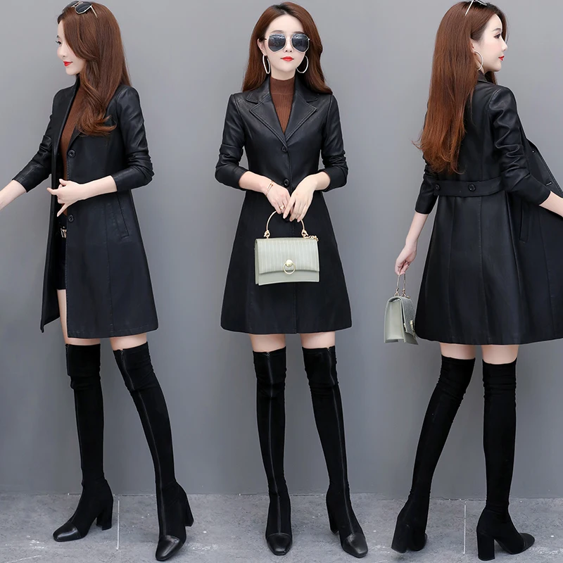 Рисунок 6 - Кожаное пальто, Весенняя женская