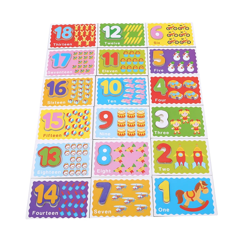 

Kids Baby Cognitive Pocket Cards Letters Number Card Training Toys For Children Early Educational Montessori Gift