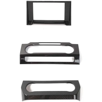 

for Ford F150 2015-2020 Car Navigation GPS Frame Air Conditioning Switch Panel Volume Adjust Switch Button Cover Trim