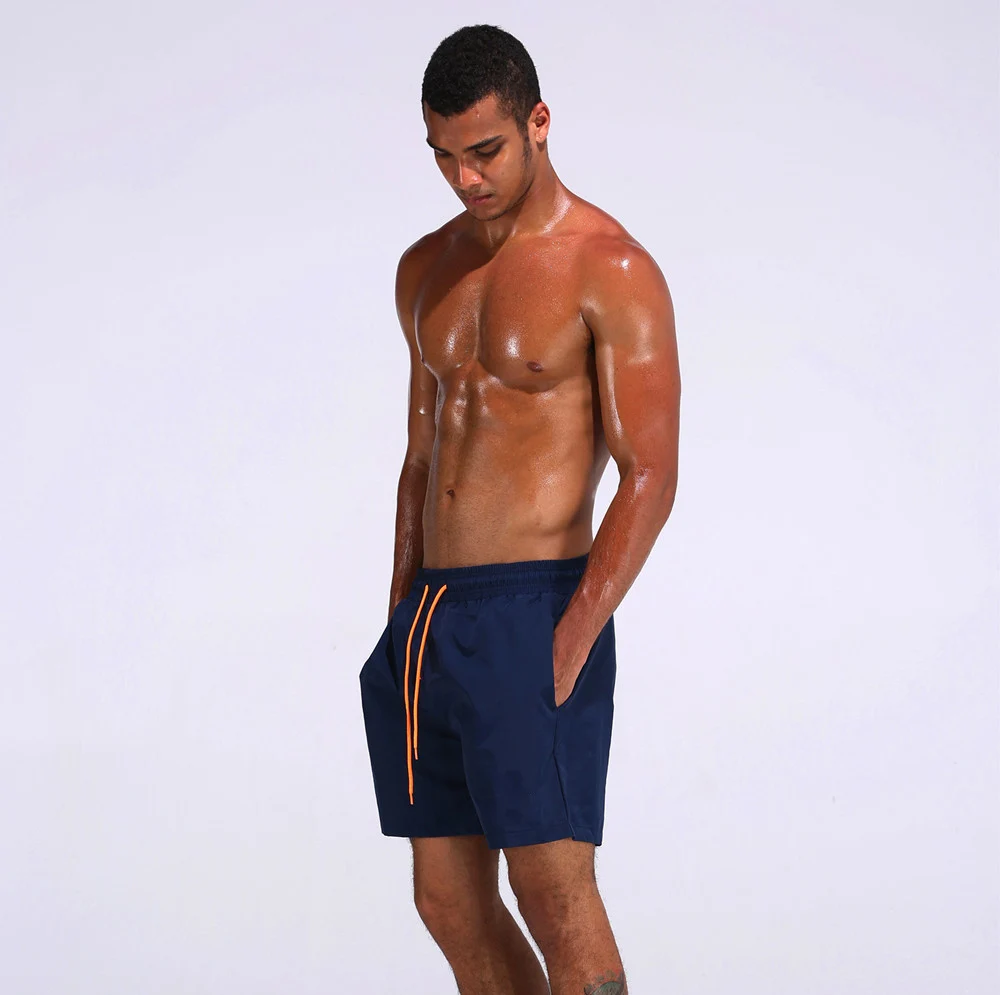 2020 High Waist Mens Swim Briefs Quick-Drying Swimwear GYM Underpants Sexy Male Beach Shorts