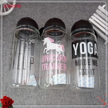 1000 мл Творческий изотермическая чашка 1 шт. Портативный спортивные бутылки для спорта на открытом воздухе Тур Питьевая Посуда Термальность термоизолирующие стеклянные 5ZDZ231