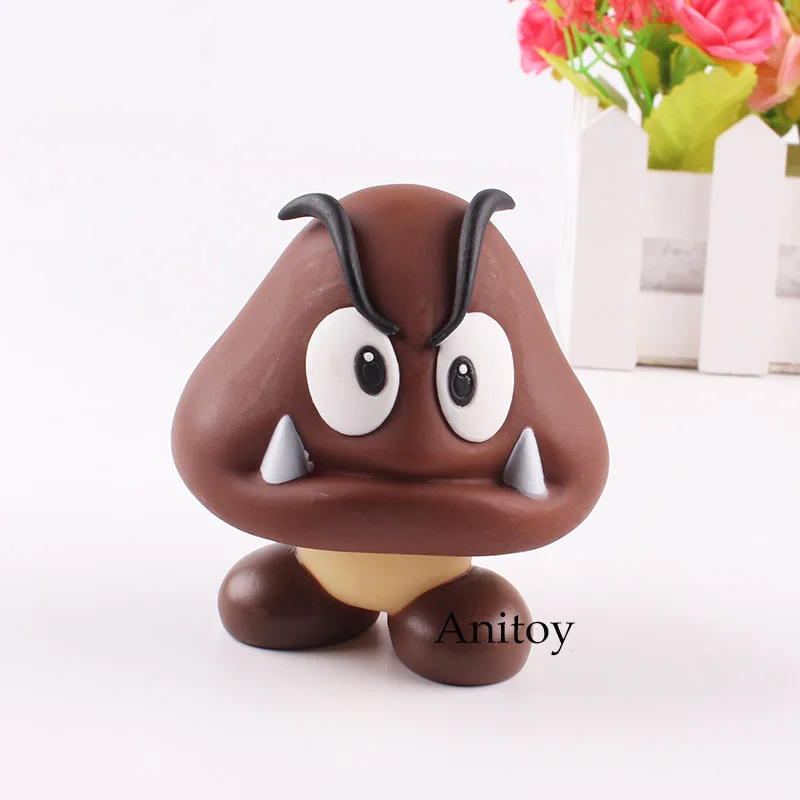 Фигурка Марио Бро Goomba фигурка ПВХ коллекционная игрушка для детей подарок 8 см