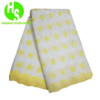 

HS Net Lace Fabric 2019 2020 african wedding lace African Sequence Lace Fabric Sequin Organza French Lace Fabric with Sequins