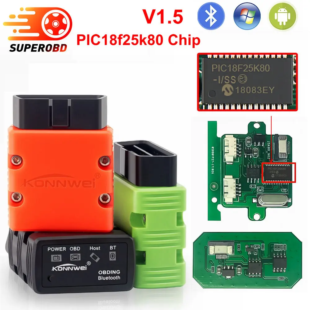 ELM327 V1.5 OBD2 сканер KW902/P02 Bluetooth/wifi PIC18f25k80 MINI ELM 327 OBDII KW902 считыватель кодов для телефона Android ELM327 V1.5 OBD2 сканер KW902/P02 Bluetooth/wifi PIC18f25k80 MINI ELM 327 OBDII KW902 считыватель кодов для телефона Android