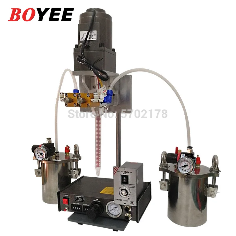 AB glue injection machine motor motor rotor glue machine motor magnetic steel tile glue machine/dispenser free shipping ultimaker 2 3d printer parts diy motor spacer z shaft cap bottom kit pom injection molding