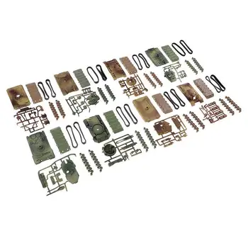 

4D Assembling Simulation Tank Model Building Blocks 8 Models 1:72 Tank Puzzle Children'S Toys Assembling Tank Diy Building Block