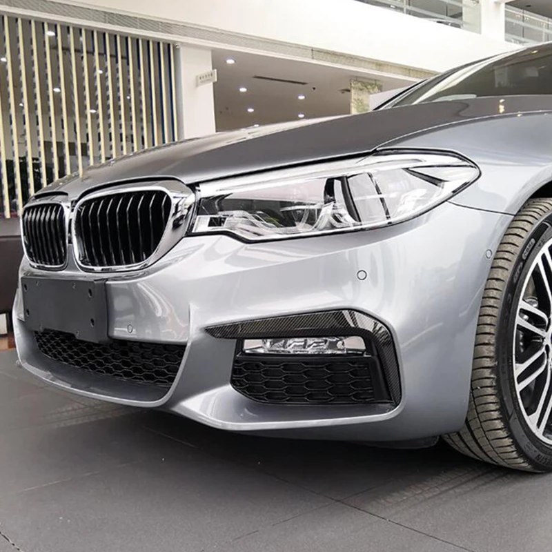 Передняя противотуманная фара для BMW 5 серии G30 G38 отделочная полоса 2018 2019 2020 2021 ABS