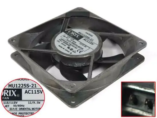 

ORIX MU1225S-21 DC 115V 11/9.5W 220x120x25mm вентилятор охлаждения сервера